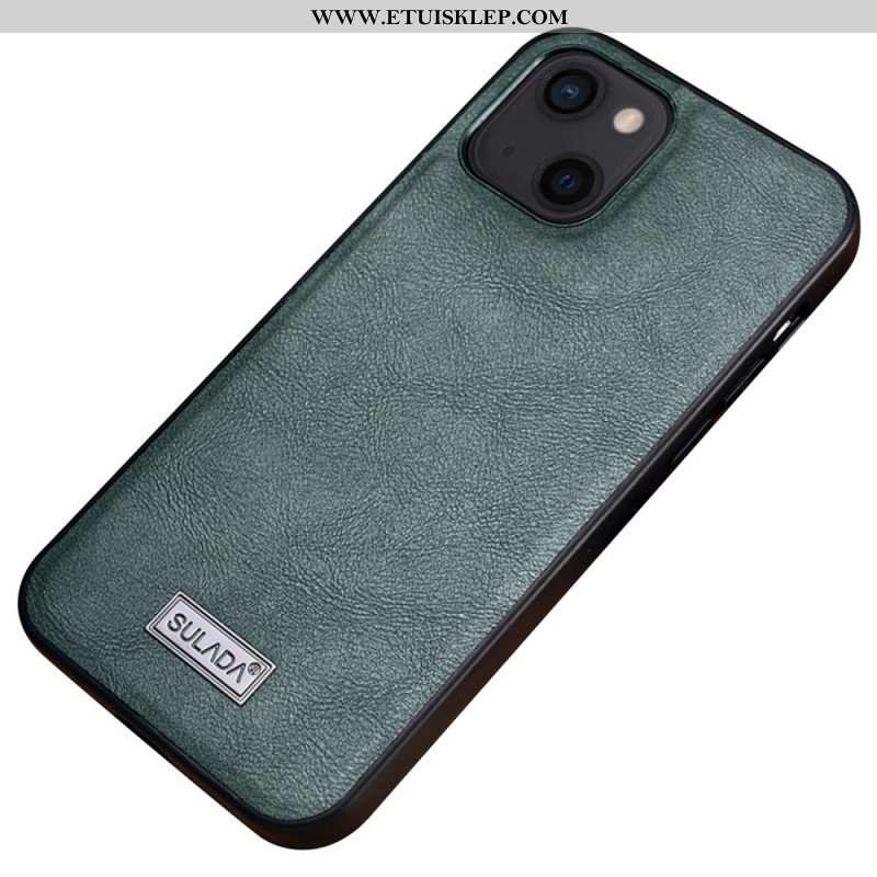 Etui do iPhone 14 Efekt Skóry Sulada